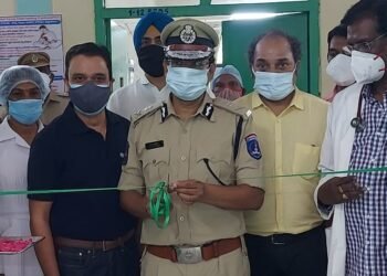 COVID Isolation Centre in Kondapur Govt. Hospital was Inaugurated By Shri VC Sajjanar, IPS., Commissioner Of Police, Cyberabad, Covid News,v9 news telugu,teluguworldnow.com.1