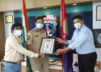 Callforblood Foundation Mobile Application launched by Cyberabad CP Sri. V. C. Sajjanar, I. P. S. Garu On World Blood donor day..14.06.2021,v9 news telugu,teluguworldnow.com,1