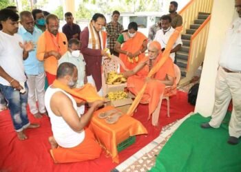 Vidyaranya Maha Samasthanam Hampi,go maha khetram,go sena foundations,yuga tulasi foundation,ttd k shiva kumar,v9 news telugu,teluguworldnow.com.3