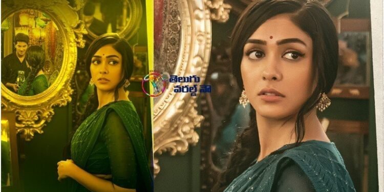 Birthday Glimpse To Introduce Mrunalini Thakur As 'Lieutenant' RAM’s Sita In Dulquer Salmaan’s Film,latest telugu movies,telugu golden tv,teluguworldnow.com,