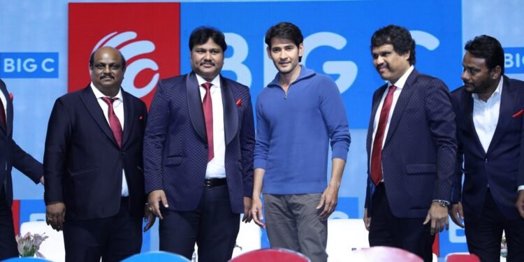 Superstar Mahesh Babu as Brand Ambassador for BIG C Mobile Stores,Indain TOP 10 Mobies Stores,Balu Chowdhary,Tollywood News,telugu golden tv,my mix entertainments,teluguworldnow.com