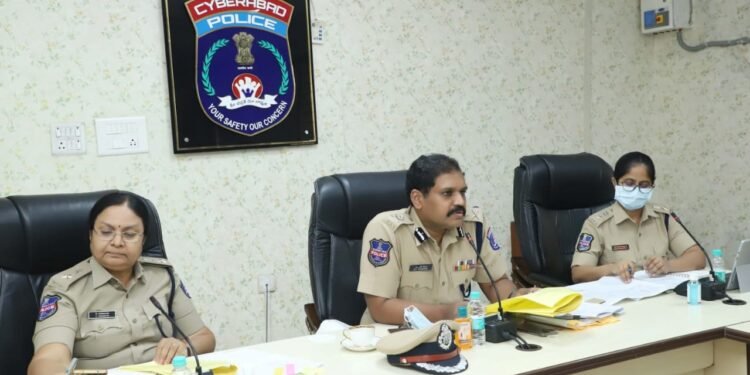 Cyberabad Police Grievance Cell Review Meeting,Telangana Police News,CP M. Stephen Raveendra ips,v9 news telugu,telugu golden tv,my mix entertainments,www.teluguworldnow.com