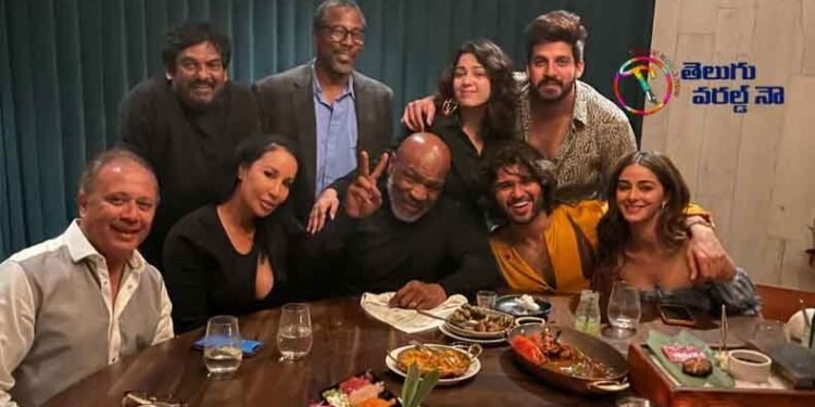 It’s A Wrap For Vijay Deverakonda’s Liger Schedule With Legend Mike Tyson In USA,Latest Telugu Movies,Puri Jagannadh,Charmie,telugu golden tv,my mix entertainments,www.teluguworldnow.com