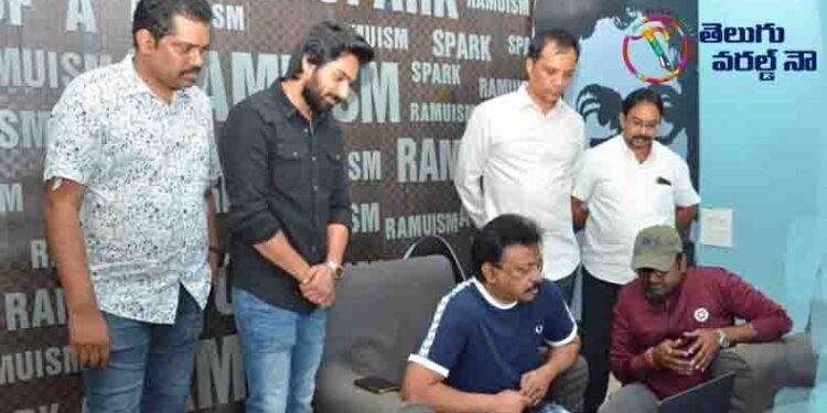 Ram Gopal Varma Launched Hatatthuga Song From Shiva Kandukuri, Bharath Pedagani, Apple Tree Entertainments, Kajal Aggarwal’s Manu Charitra,telugu golden tv,www.teluguworldnow.com,my mix entertainments.