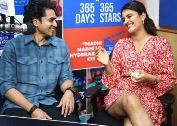 Hero Movie team at Radio city fm studio,Ashok Galla,Nidhhi Agerwal,Sriram Aditya,telugu golden tv,my mix entertainments,teluguworldnow.com