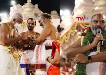 Rare tribute to Shri Ramanuja Sahasrabdi Samata Murthy Sphoorti Kendra Principal Founder Mr. DN V Prasad Founder!,chinna jeeyar swamy,telugu golden tv,teluguworldnow.com,Rameswar Rao Jupally