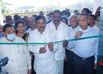 State Agriculture Minister Singireddy Niranjan Reddy inaugurated the Telangana International Seed Testing Center at Rajendranagar,telugu golden tv, my mix entertainments, teluguworldnow.com