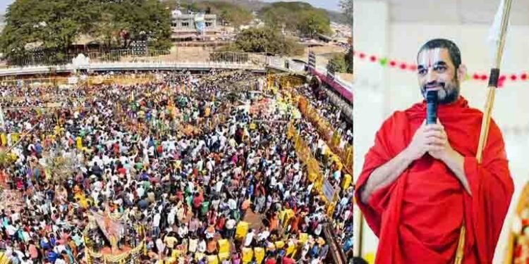 chinna jeeyar swamy about sammakka sarakka jatara,special story on chinna jeeyar swamy ,bhakthi news,telangana news,elugu golden tv,my mix entertainments,www.teluguworldnow.com