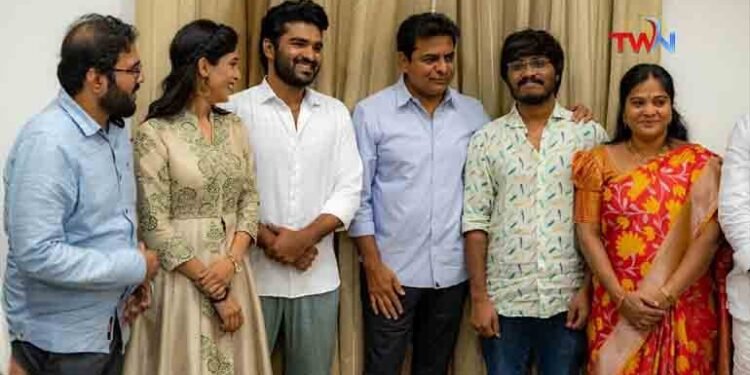 Kiran Abbavaram 'Sammatame' trailer released by Telangana IT Minister KTR,,telugu golden tv,my mix entertainements,v9 media,www.teluguworldnow.com,chandini chowdhary