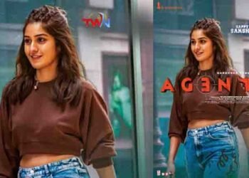 Sakshi Vaidya Birthday Special Look Released From Akkineni Akhil, Surender Reddy, Anil Sunkara 'Agent',Telugu Golden TV, My Mix Entertainments,v9 news telugu,www.teluguworldnow.com