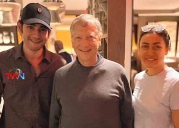 Superstar Mahesh Babu Meets The Legendary Microsoft Founder Bill Gates In The USA,Namrata Shirodkar,telugu golden tv,my mix entertainments,www.teluguworldnow.com