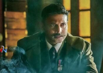 Dulkarsalman, Hanu Raghavapudi, Sumanth's first look as Brigadier Vishnu Sharma from swapna movie 'Seetha Ramam' released,telugu golden tv,my mix entertainements,www.teluguworldnow.com