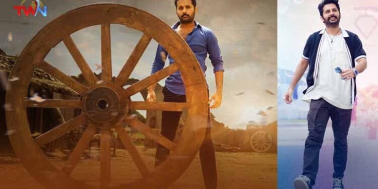 Nithiin, Sreshth Movies’ Macherla Niyojakavargam 'Macherla Action Dhamki' Released,telugu golden tv,my mix entertainements,V9 News,telugu,www.teluguworldnow.com