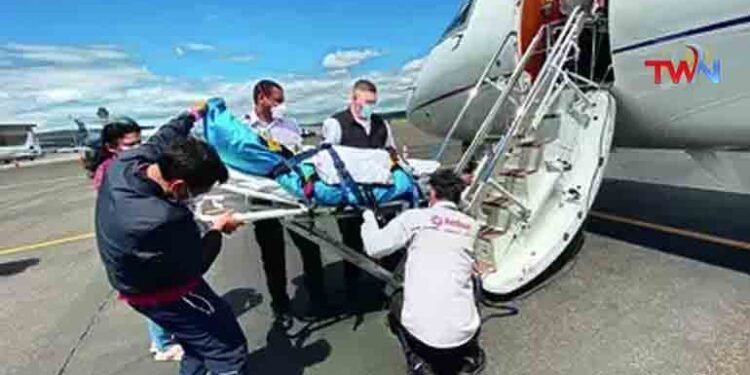 Team Bangalore Female Patient Treatment in International Critical Care Air Transport,Health News,telugu golden tv,my mix entertainements,telugu,www.teluguworldnow.com