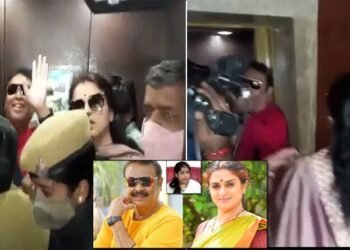 హోటల్లో నరేష్‌-పవిత్ర.. చెప్పుతో కొట్టబోయిన మూడో భార్య