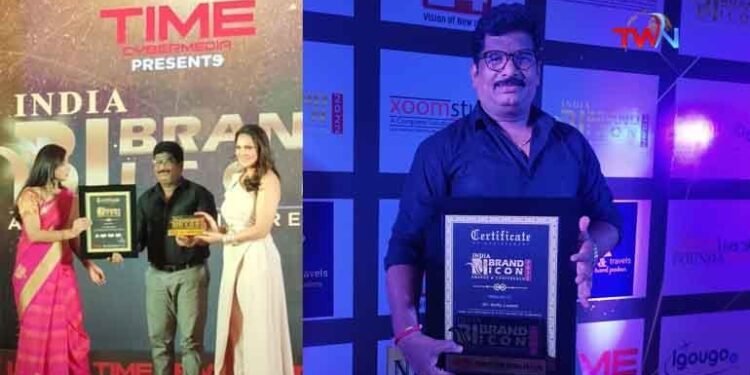 Bandook film director Laxman Murari has been awarded the INDIA BRAND ICON -2022 Best Animation Ad-Film director award by TIME CYBERMEDIA,Telugu Golden TV,v9 News Telugu,www.teluguworldnow.com,my mix entertainments