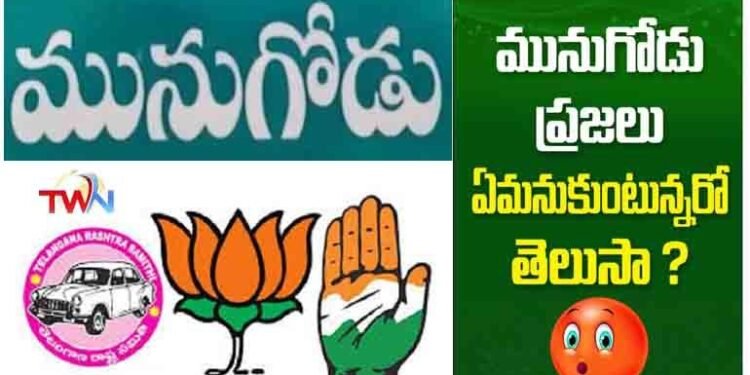 Do you know what Munugodu people used to think According to many survey Results,telangana news,trs,congress,bjp,Telugu Golden TV,v9 News Telugu,www.teluguworldnow.com,my mix entertainments