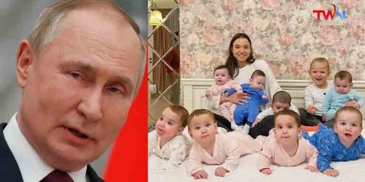 More gifts Who Give Birth For ten Above childrens in Russia, Vladimir Putin President of Russia, russia ukraine war,Telugu Golden TV,v9 News Telugu,www.teluguworldnow.com,my mix entertainments