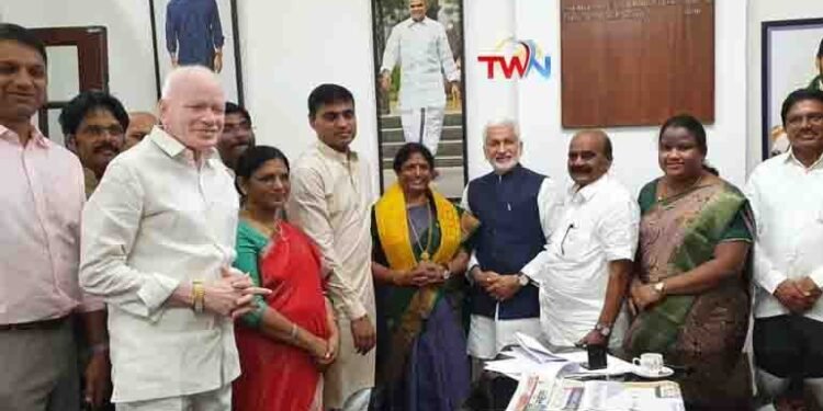 Smt. Vanga Geetha Vishwanath, YSR Congress M P has been elected member to The Marine Products Exports Development Authority MPEDA,telugu golden tv,my mix entertainements,v9 news telugu,www.teluguworldnow.com