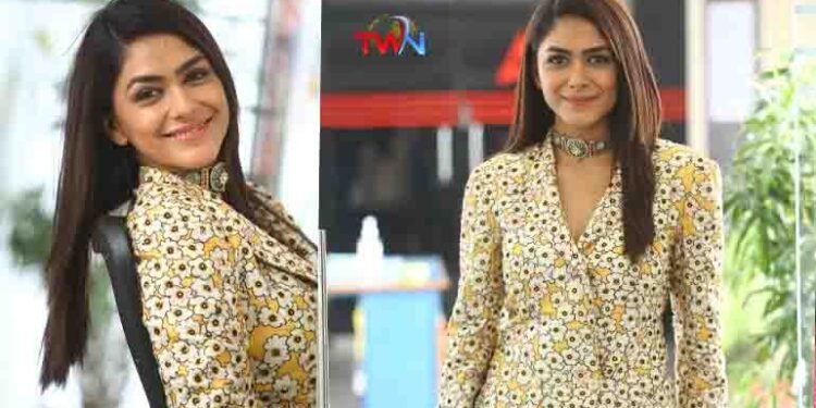 Stories like Sitaram with all the emotions are rare, Mrinal Thakur interview,telugu golden tv,my mix entertainements,telugu,www.teluguworldnow.com