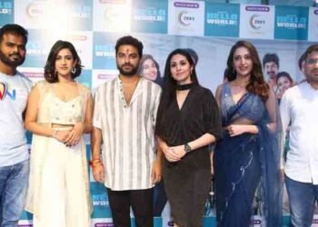 Streaming on ZEE 5 from August 12, Hero Vishwak Sen Hello World web series pre release event,Niharika Konidela,Neha Shetty,Telugu Golden TV,v9 News Telugu,www.teluguworldnow.com,my mix entertainments