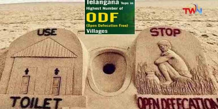 Telangana Tops in Open Defecation Free (ODF Plus) Villages,Open Defecation Free Villages,Telangana News,Telugu Golden TV,v9 News Telugu,www.teluguworldnow.com,my mix entertainments