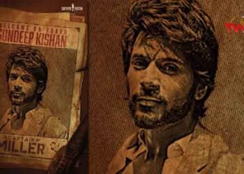 Actor Dhanush starrer “Captain Miller” gets Telugu Industry’s sensational icon Sundeep Kishan onboard,Telugu Golden TV,v9 news telugu,www.teluguworldnow.com,my mix entertainments,Telugu World news