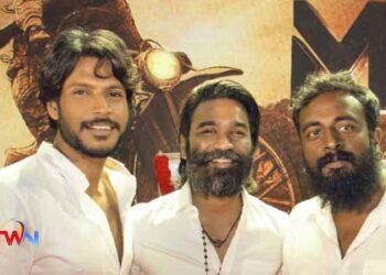 Dhanush, Arun Matheswaran, T.G. Thyagarajan, Sathya Jyothi Films ‘Captain Miller’ Launched Grandly,Telugu Golden TV,www.teluguworldnow.com,My Mix Entertainments,v9 news telugu,telugu world news