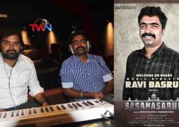 'KGF' composer Ravi Basrur's music, BGM to be key pillars of ‘Sasana Sabha’,Indra Sena, Aishwarya Raj Bhakuni,Telugu Golden TV,V9 News Telugu,,www.teluguworldnow.com,my mix entertainments,Telugu World News