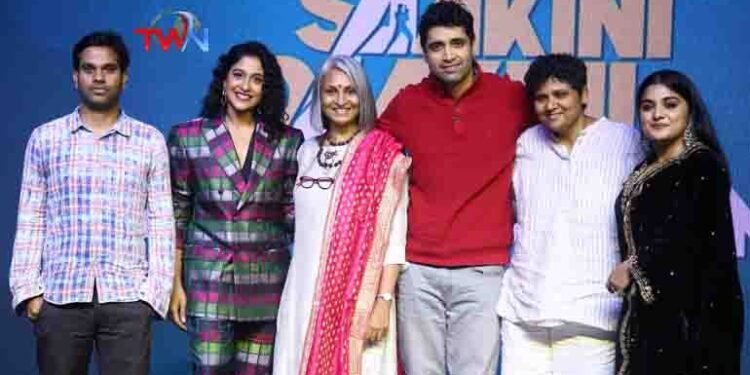 'Shakini Dakini' is a unique action comedy thriller.. Audience will enjoy a lot, prerelease event of the film unit,Telugu Golden TV,www.teluguworldnow.com,my mix entertainments,Telugu World News