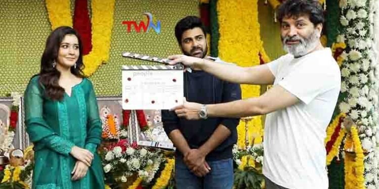 Sharwanand, Krishna Chaitanya, Raashi Khanna,Priyamani, TG Vishwa Prasad, People Media Factory’s Film Launched In an Auspicious way,Telugu Golden TV,v9 News Telugu,www.teluguworldnow.com,my mix entertainments,Telugu World news