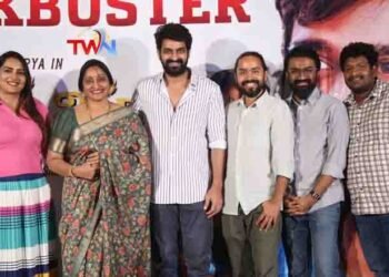 Thanks to the audience who made 'Krishna Vrinda Vihari' a hilarious blockbuster, Film unit in 'Krishna Vrinda Vihari' Thanks You Meet,Nagashaurya,Telugu Golden TV,www.teluguworldnow.com,My Mix Entertainments,telugu world news