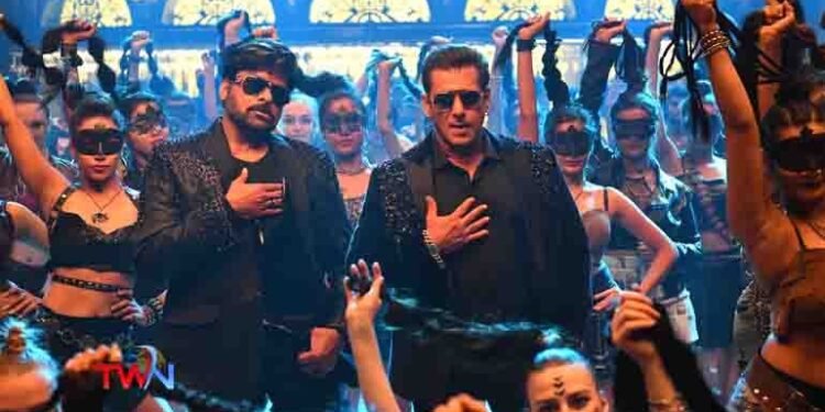 Two Megastars Chiranjeevi –Salman Khan’s Mega Mass Destruction In Promo Of Thaar Maar Song From GodFather, Full Song On September 15th,Telugu Golden TV,www.teluguworldnow.com,my mix entertainments,Telugu World News