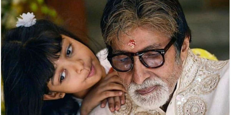 Entertainment మరోసారి మనవరాలు ఆరాధ్య పై ఎంత ప్రేముందో తెలిపిన అమితాబ్