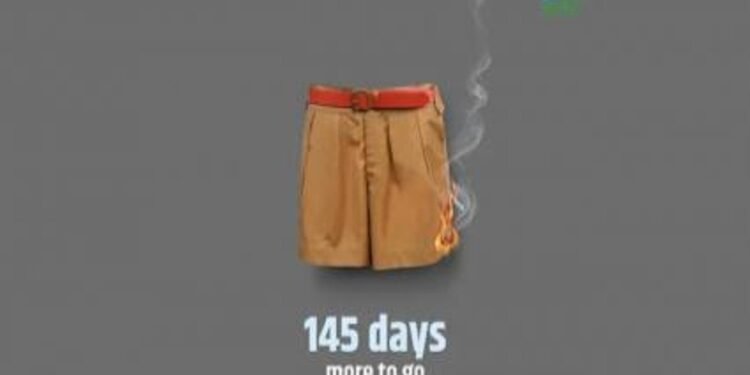 Politics రాజుకుంటున్న వివాదం.. ఆర్ఎస్ఎస్ ఖాకీ నిక్కర్కు మంట పెట్టిన కాంగ్రెస్..