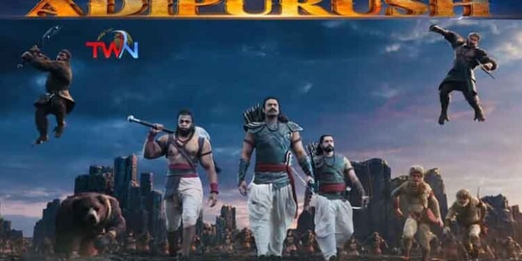 Hero Prabhas Adipurush Movie Is in Controversy,Devdatta Nage,Saif Ali Khan,Director Om Raut,Telugu Golden TV,v9 news telugu,My Mix Entertainments,telugu world news,www.teluguworldnow.com