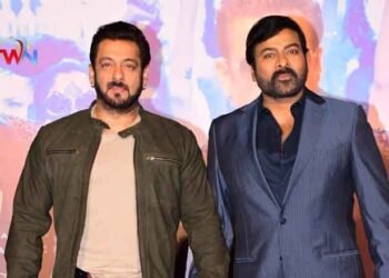 I made Godfather because of Chiranjeevi's love for movies, Superstar Salman Khan at Godfather Hindi trailer launch event,Telugu Golden TV,www.teluguworldnow.com,My Mix Entertainments,telugu world news