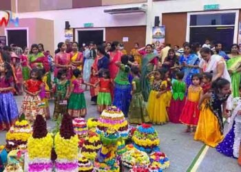 Malaysia Telangana Association #MYTA Bathukamma Celebrations 2022 Kuala Lumpur, Malaysia,Telugu Golden TV,V9 News Telugu,www.teluguworldnow.com,My Mix Et,telugu world news