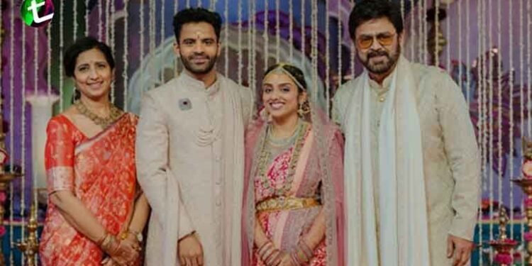 Hero Victory Venkatesh’s Younger Daughter Havyavahini Weds Dr Nishanth In A Grand Ceremony,Latest Tollywood News,Telugu World