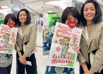 National Crush Rashmika Mandanna Fans Surprising Welcome for the star at Tokyo Airport,Pushpa 2,Crunchyroll Anime Awards global event,Film News,Telugu World