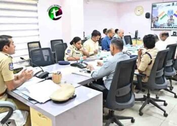 Rachakonda DCPs, Additional DCPs, ACPs and other officials,Tight security for Lok Sabha elections, Commissioner in a video review meeting with CP Tarun Joshi IPS,Telugu World