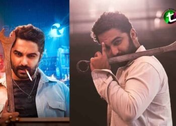 Vishwak Sen, Ravi Teja Mullapudi, Ram Talluri, SRT Entertainments’ #VS10 Titled Powerfully Mechanic Rocky, First Look Poster Unveiled,Film News,Latest Telugu Movies