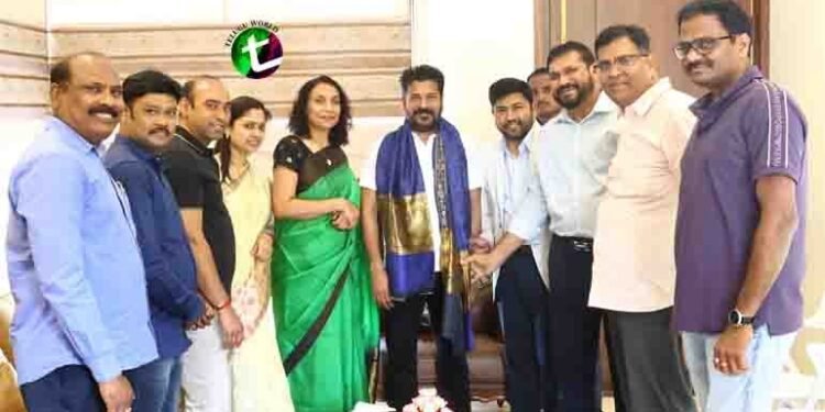 Telangana State Chief Minister Mr. Revanth Reddy, ATA representatives invited to 18th ATA Conference,Madhu Bommineni,Latest Telugu News,Telugu World