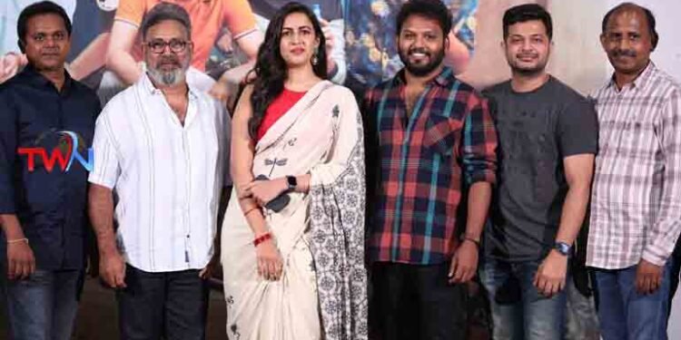 Niharika Konidela says Committee Kurrollu Connects Hearts With Telling Tales during the teaser launch,Yadhu Vamsi,Sandeep Saroj, Yashwant Pendyala,Film News,Telugu World Now