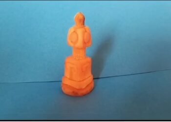 Telangana martyrs stupa on carrot,Miniature Artist Audepu Rajinikanth,Latest Peddapalli News,Telangana News,Arts,Telugu World Now
