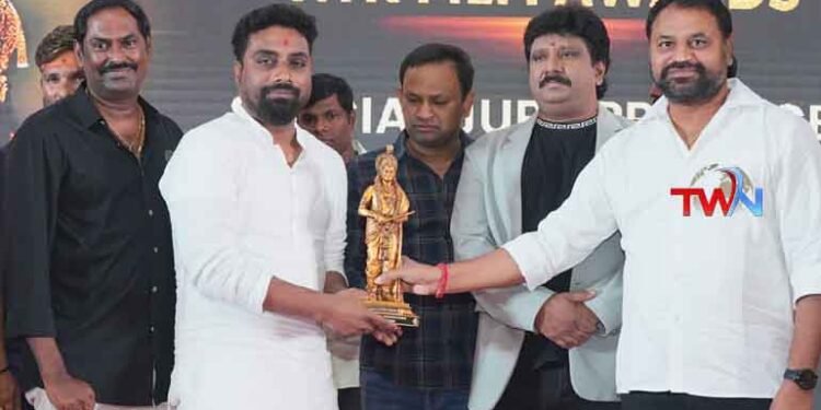 Gowr Kriesna, producer of 'Maa Oori Polimera 2' received the Best Producer Award,Gowr Kriesna received the 'Kalavedika NTR Film Award',RV Ramana Murthy and Raghavi Media, Film News