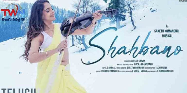 Malvi Malhotra's Special Song 'Shahbano' Released,Bhaskar Bantupalli,Divo Music,Yash Master,Saketh Komanduri,Film News,Telugu World Now