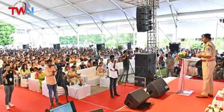A college campus should play a vital role in building the future of students,CP Sudhir Babu IPS, Rachakonda Police news, Srinidhi Engineering College, Telugu World Now