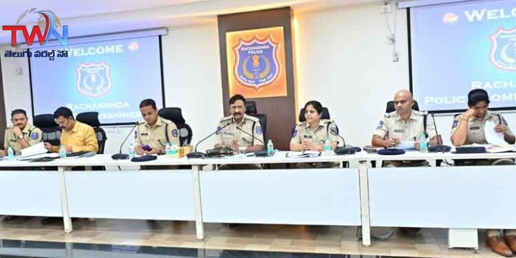 Heavy arrangements are made for the smooth conduct of Ganesh celebrations, CP Sudhir Babu IPS,Rachakonda News,Telangana Latest News, Telugu World Now