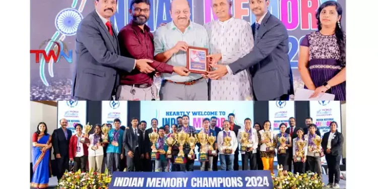 15th Indian Memory Championship,ViralPe, Squadron Leader Jayasimha Memory Awards 2024,ASWA Foundation,Cronus Pharma,Dr. Jayaprakash Narayan,Dr. P Srinivas Kumar,JNTUH,Latest News,Telugu World Now